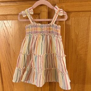 Cat & Jack Multicolor Striped Dress
